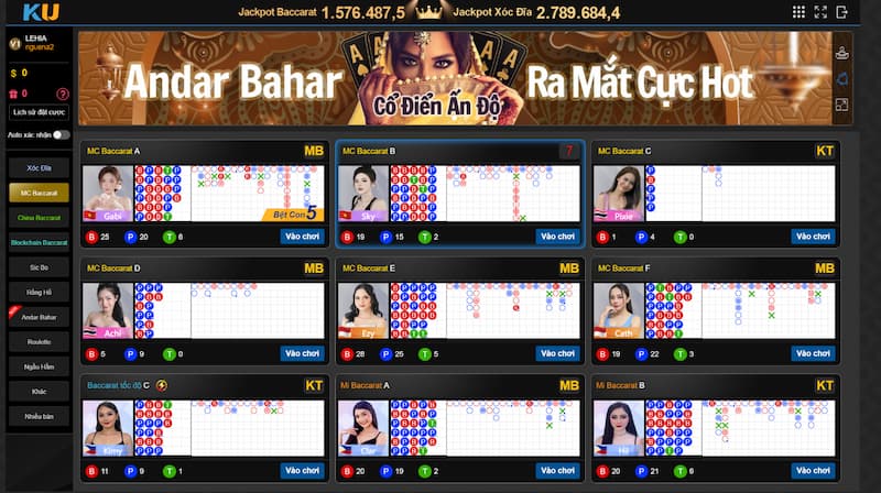 Cách tham gia cá cược Baccarat tại Kubet cho newbie